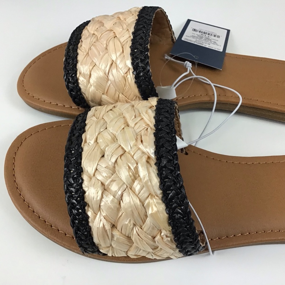 Women’s Universal Thread Goods Co Dez Sandals Black Size 7 1/2 - Picture 3 of 5
